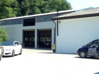 Garage St. Buser AG in Tecknau. Bild 1